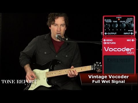 Boss VO-1 Vocoder Voice Effects Guitar Pedal VO1 image 2