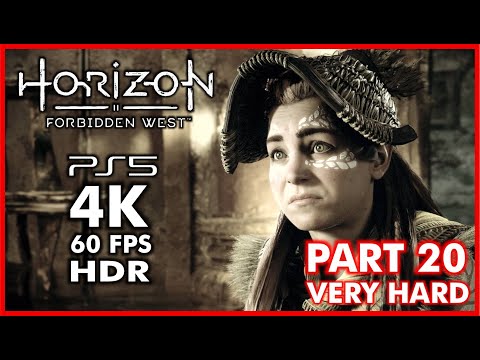 HORIZON FORBIDDEN WEST [4K 60FPS PS5 HDR] Walkthrough Part 20 [VERY HARD] The Sea of Sands