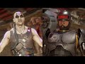 Mortal Kombat 11 Kabal Vs Robocop All Intro Dialogues