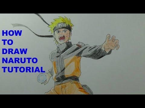 How To Draw Naruto Uzumaki (Pose Tutorial) - YouTube