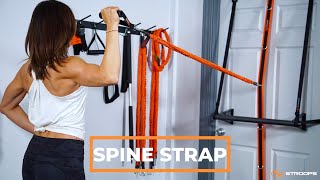 Product video: Stroops Spine Strap - Orange & Black
