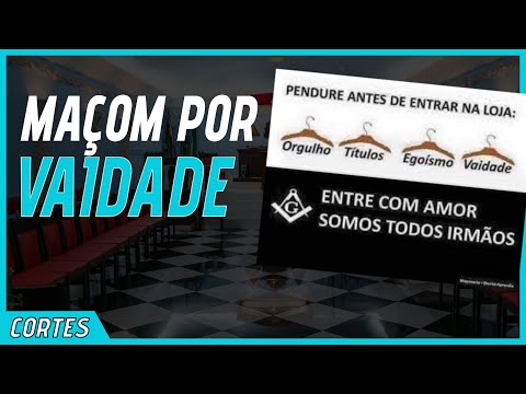 POLÊMICO! O Maior problema da Maçonaria: O Maçom por Vaidade