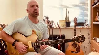 Video thumbnail for Blues Jam with the new Washburn WI66PRO Idol by Greg Davies Guitarist