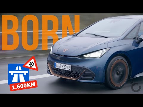 Cupra Born Langstreckentest - 1.600km im Winter auf der Autobahn!