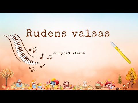 Rudens valsas - grojame pianinu, dūdele ar fleita