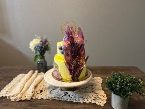 The best 2 tier cake ever | stacking a 2 tier cake| 2 tier birthday cake| flavoured swiss meringue