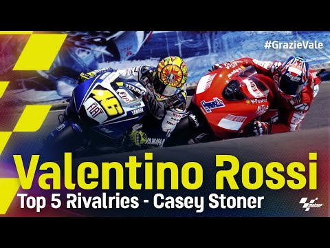 #GrazieVale - Rossi's Greatest Rivalries: Casey Stoner