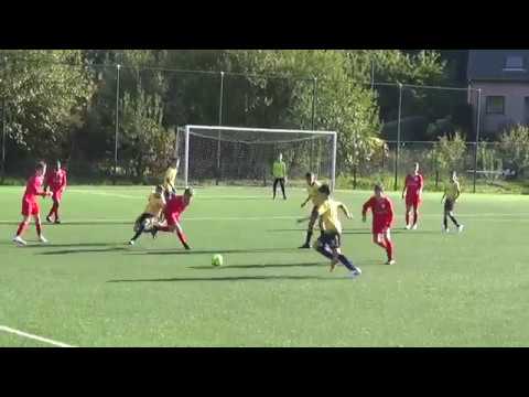 Kelyan Snoussi U14 KV Woluwe Zaventem vs Tempo Overijse (06-10-2018)