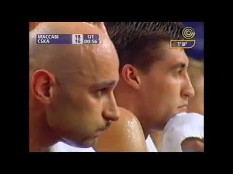 SUPROLEAGUE: 2001 semi-final - Maccabi Tel Aviv vs CSKA Moscow