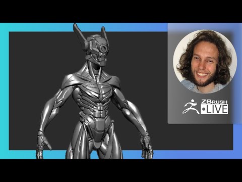 Digital Marathon: Original Robot Design - Deryck Pelegrini - ZBrush 2021.6