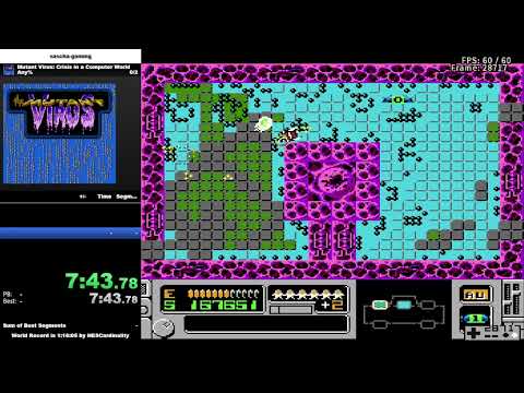 The Mutant Virus: Crisis in a Computer World | Any% in 2h:48min:18sec (283/714)