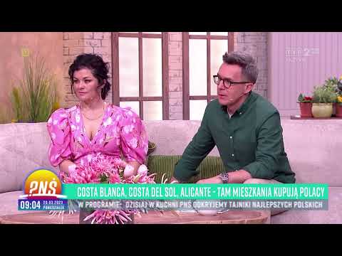 Anna Milewska w Pytanie na Śniadanie "Polacy coraz chętniej kupują mieszkania w Hiszpanii"