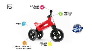Odrážedlo FUNNY WHEELS Rider SuperSport zelené