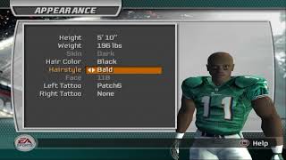 Madden 07 (PS2) Player Ratings: Patrick Johnson (1976)