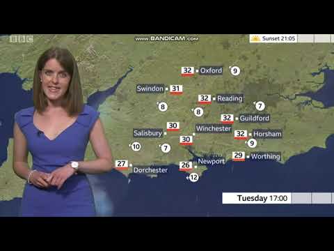 Alex Osbourne - South Today weather - (23rd July 2019) - HD [60 FPS] Better Quality