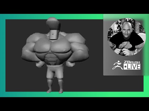 Sculpt a stylized character #withme! Andre Ferwerda - ZBrush 2021.6