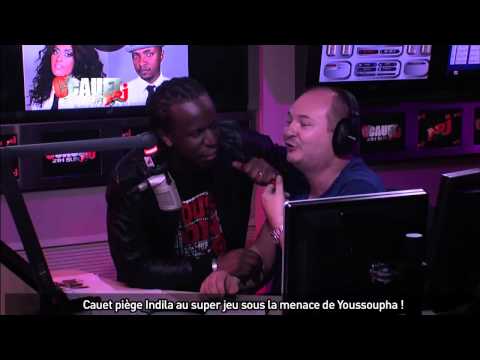 Cauet piège Indila au super jeu sous la menace de Youssoupha !   C'Cauet sur NRJ