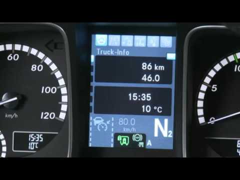 Der neue MB Actros MP4 (1/23) : Neu konzipierter Arbeitsplatz   -   Video ..........Oeni