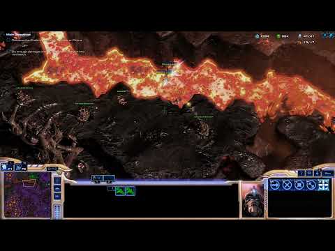 StarCraft Mass Recall 8.0.1 Protoss Campaign Mission 6 - Return to Char