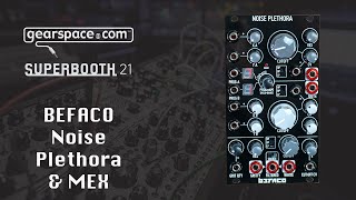 Video thumbnail for Befaco Noise Plethora & Mex - Gearspace @ Superbooth 2021 by Gearspace Forum