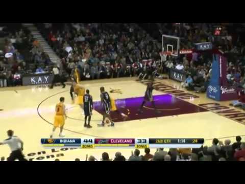 Matthew Dellavedova FIRES' a Wild Shot   Pacers vs Cavaliers   January 5  2014   NBA 2013 14