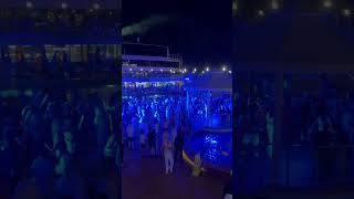 Glow Party on the Norwegian Gem #ncl #bahamas #cruising #cruises #royal #carnival
