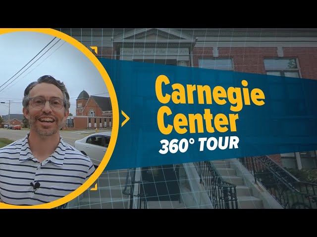 Thumbnail for video titled: Carnegie Center for Visual Arts | 360 Facility Tour