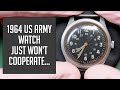 1964 US Military Vintage Watch Restoration