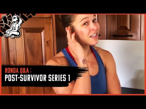 Ronda’s Post-Survivor Series Q&A (Thanksgiving Part 1)