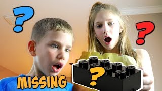 Treasure Hunt for the Missing Lego Piece! w LEGO BrickHeadz