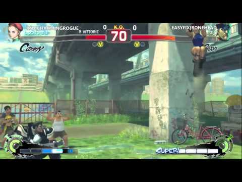 USFIV: RSD.CharmingRogue (Cammy) vs EasyFix.it | Bonehead (M.Bison) - The Colosseum FGT