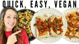 3 Quick and Easy Vegan Meals the Whole Family Will Love