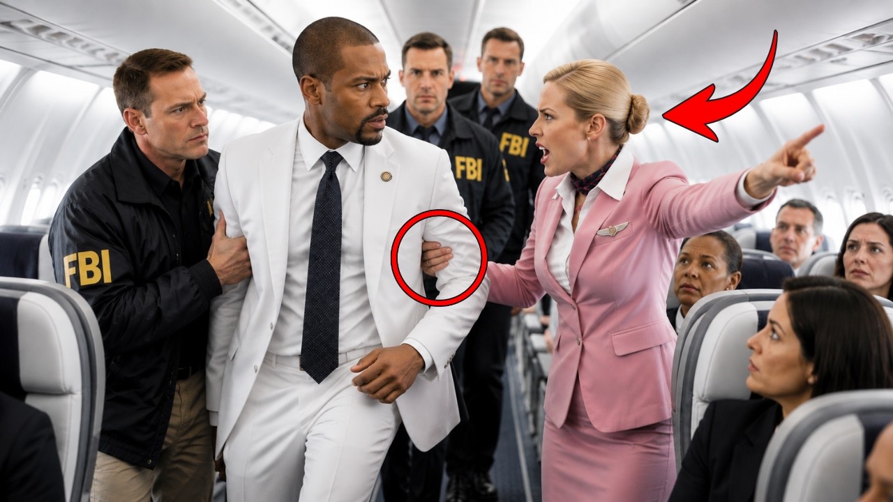 Racist Flight Attendant Kicks Black FBI Director Off Flight — Federal Agents Board the Plane 
