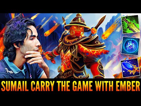 👉 SUMAIL Trying Ember Spirit After Long Time - Having A Hard And Intensive Game - Dota 2 Highlights