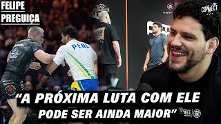 FELIPE PREGUIÇA ABRE O JOGO SOBRE RIVALIDADE COM GORDON RYAN - Connect cast