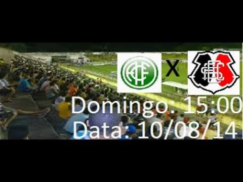 Chamada (América x Santa cruz) Sub-20.