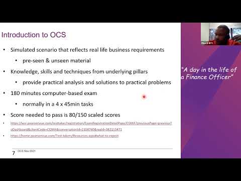 Introduction to Operational Case Study Exam - IBTC CIMA Lecture Sample