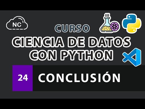 Curso de Ciencia de Datos con Python Conclusión 24