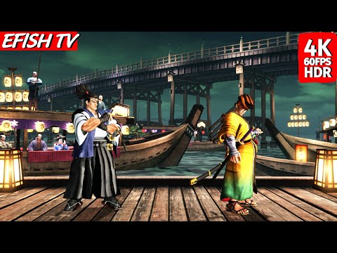 Sensei is back! Yagyu Jubei vs Tokugawa Yoshitora (Hardest AI) - Samurai Shodown | 4K 60FPS