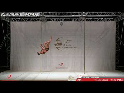 JPSC 2023 ELITE 30 JPSC 2023 ELITE Pole Sports Elite Master50+men Takashi Minami