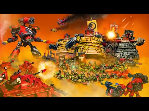 EPIC IS BACK! Orks VS Blood Angels 3000pts