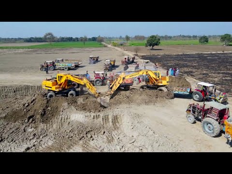Caterpillar 6015B Excavator Fitting The Bucket And The First Loads - Sotiriadis Brothers