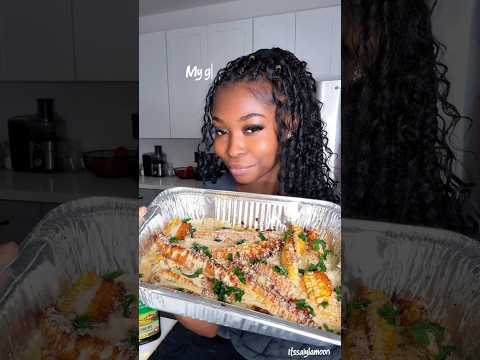 I was craving some Creamy Cajun Parmesean Corn Ribs! 🔥 My cravings series EPS 4! Hehee 🤭