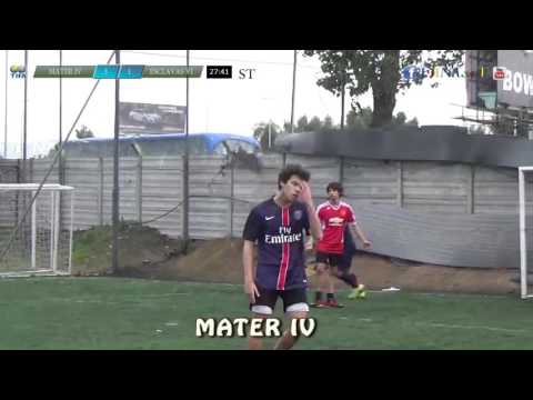 5 MATER IV vs ESCLAVAS VI 2 - 5a fecha B - zona Camp -  15-05-2016