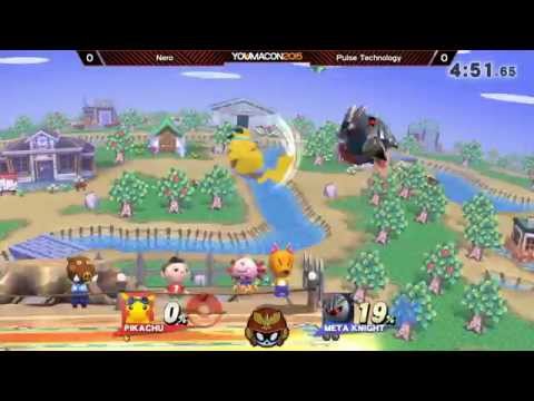 Youmacon 2015 Wii U - Technology vs Nero - Smash Bros. 4 Wii U