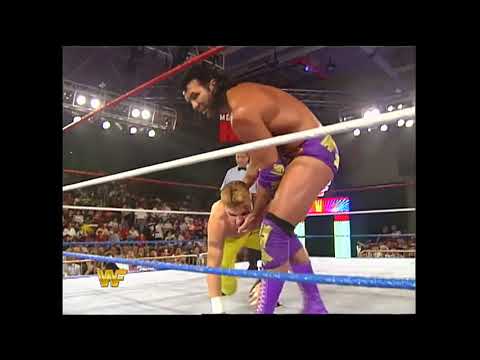 Razor Ramon vs Keith Davis (Jeff Hardy). WWF Monday Night RAW. June 6, 1994.