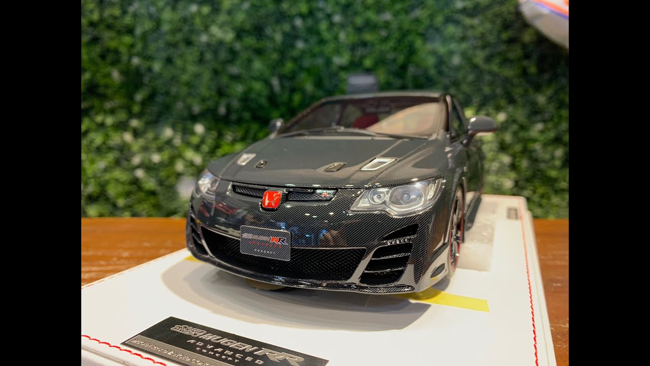 1/18 Onemodel Honda Civic Mugen RR (FD2) Black