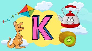 Words That Start With K | Words That Start With Letter K for Toddlers | Kids Vocabulary