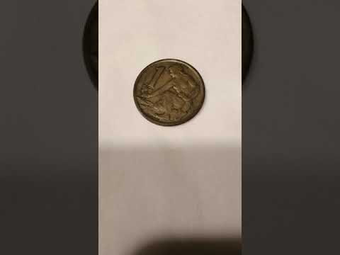 . . RARE TO RARE 1KORUNA 1963 CZECHOSLOVAKIA .. .. . , .. . .. .. . . . . . . . , . . . . . '