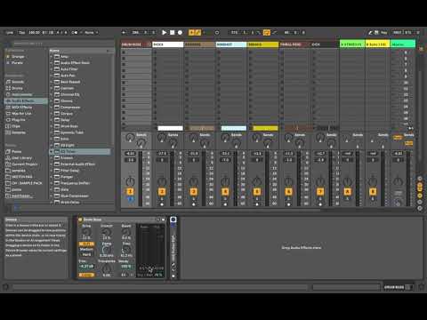 Ableton Drum Buss - How to thicken and fatten your drums